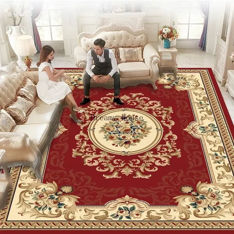 New styles European Luxury Carpets for Living Room  Decoration Home Large Area Rugs Bedroom Decor Lounge Rug Washable Floor Mats