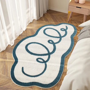 Shaped Bedroom Carpet Comfortable Soft Modern Home Decoration Aesthetics Cloud Balcony Rug Corridor Rugs tapete 양탄자 tapis ковер